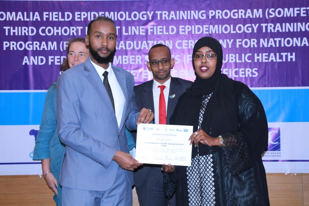 27 health workers graduates from Somalia frontline FETP Cohort 3 - AFENET
