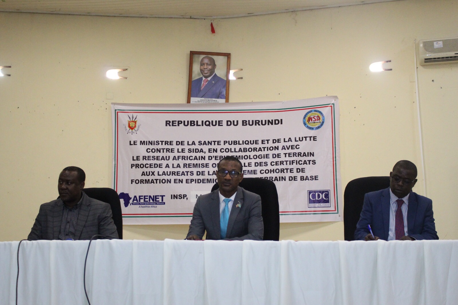 Burundi Frontline FETP Cohort III Graduation Ceremony, March 2023 - AFENET