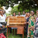 Participants at the Tickler Box training in Luweero District, Uganda