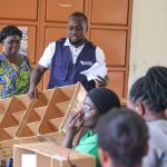 Participants at the Tickler Box training in Luweero District, Uganda