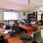 TFELTP Cohort 18 residents and their mentors conducting an evaluation of cholera and mpox outbreaks using the 7-1-7 framework at Temeke Municipal Council, Dar es Salaam.