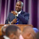 Guest speaker Dr Michael Baganizi addressing participants during the MORCA training meeting in Kampala.