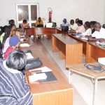 Une vue des participants à l’atelier de restitution